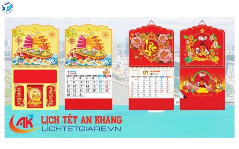In Lịch Tết Và Lịch Treo Tường An Khang